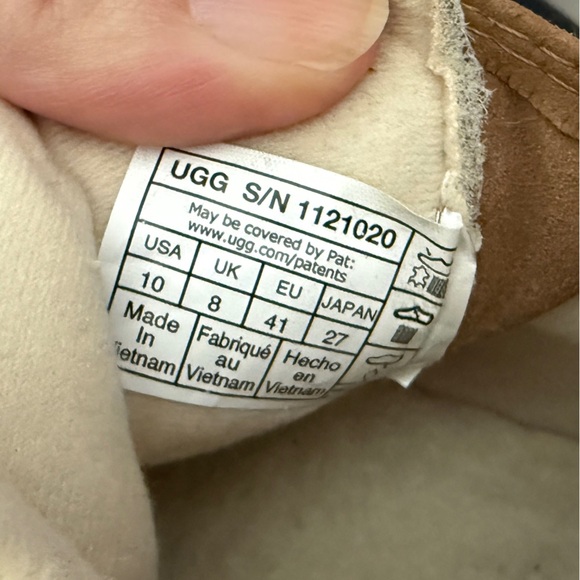 Ugg Lakesider Heritage Women's Brown Ankle Booties Suede Shearling 10 - Picture 10 of 15